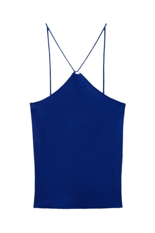 Top - Bleu électrique