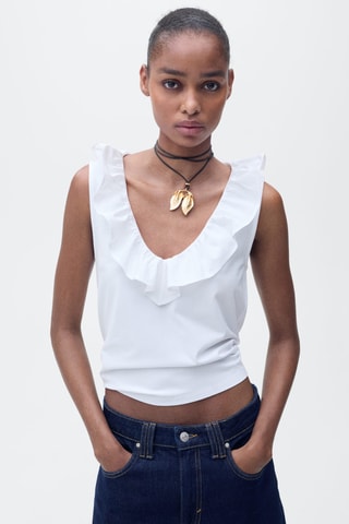 Top - Blanc