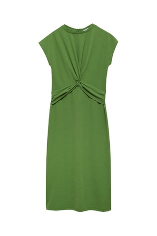 Robe midi nœud - Vert