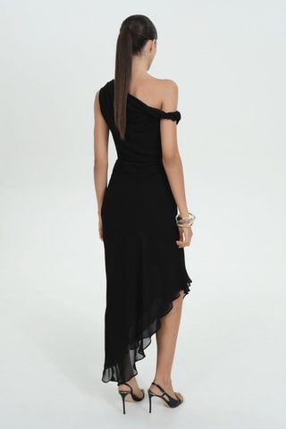 Robe asymétrique - Noir