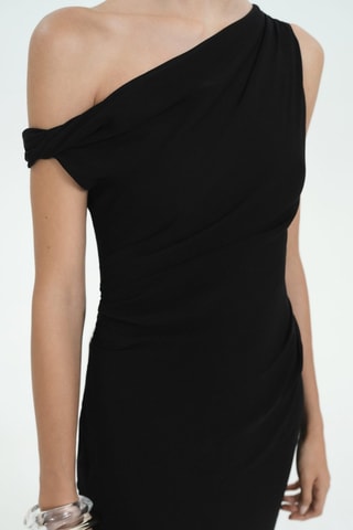 Robe asymétrique - Noir