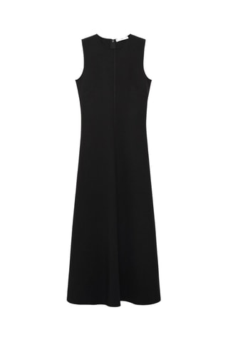 Robe midi évasée - Noir