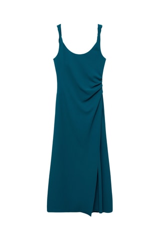 Robe - Bleu pétrole