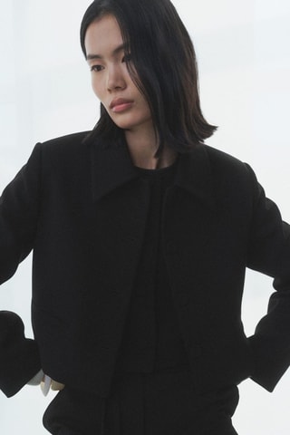 Veste de costume revers - Noir