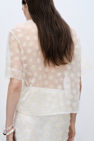 Chemisier - Blanc cassé