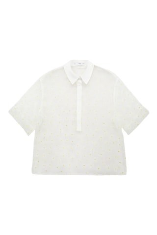 Chemisier - Blanc cassé