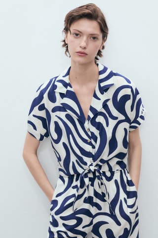 Chemisier - Blanc cassé