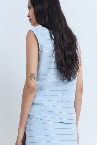 Chemisier - Bleu clair