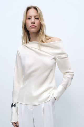 Chemisier - Blanc cassé