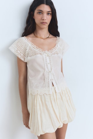 Chemisier - Blanc cassé