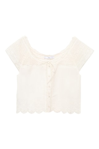 Chemisier - Blanc cassé