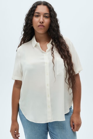 Chemisier - Blanc cassé