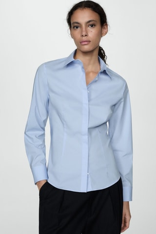 Chemisier - Bleu ciel