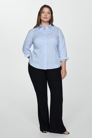 Chemisier - Bleu ciel