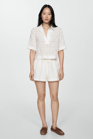 Chemisier - Blanc cassé