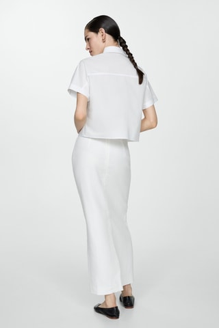 Chemisier - Blanc cassé