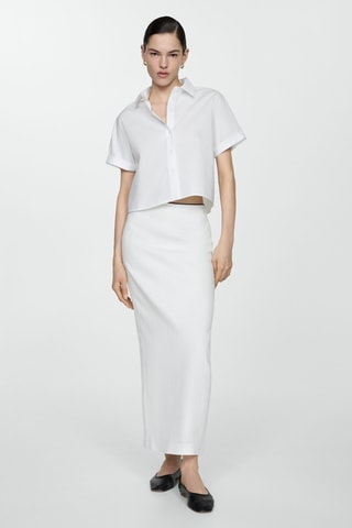 Chemisier - Blanc cassé