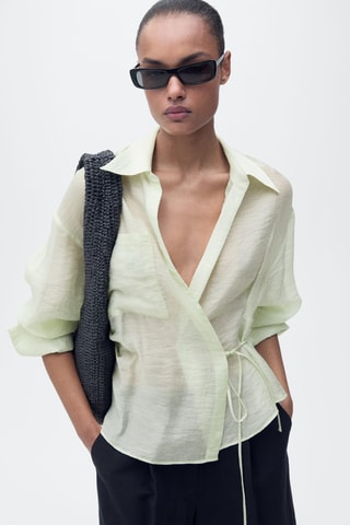 Chemisier - Vert d'eau