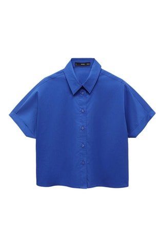 Tunique cropped - Bleu