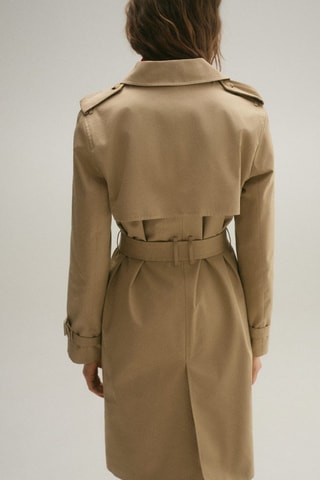 Trench classique ceinture - Beige