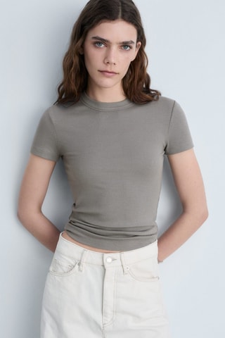 T-shirt - Marron clair