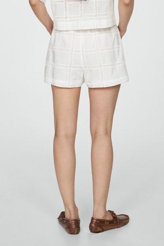 Short Squared - Blanc cassé