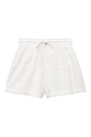 Short Squared - Blanc cassé