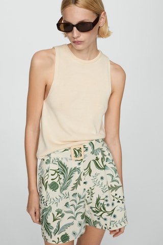 Short Botanic - Ecru