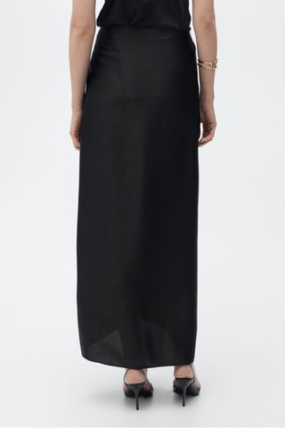 Jupe midi - Noir