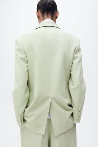 Blazer costume droit - Vert