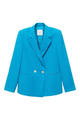 Blazer costume droit - Bleu