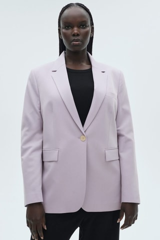 Blazer costume cintré - Violet clair