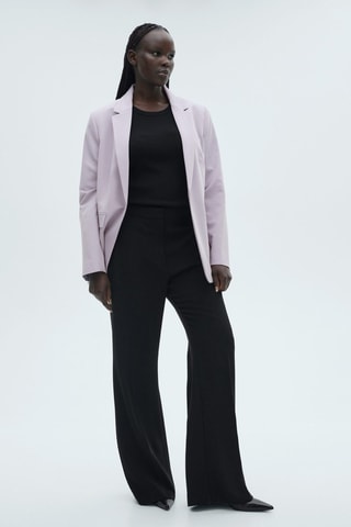 Blazer costume cintré - Violet clair