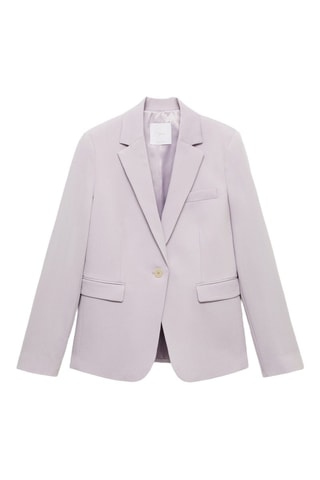 Blazer costume cintré - Violet clair