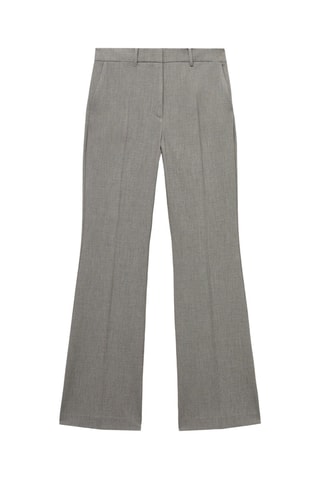Pantalon droit costume - Gris