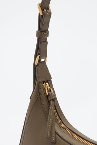 Sac bandoulière ovale - Kaki