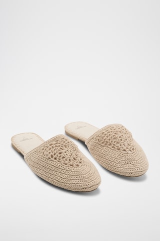 Tennis en coton tressé - Sable