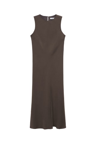 Robe longue modal - Marron