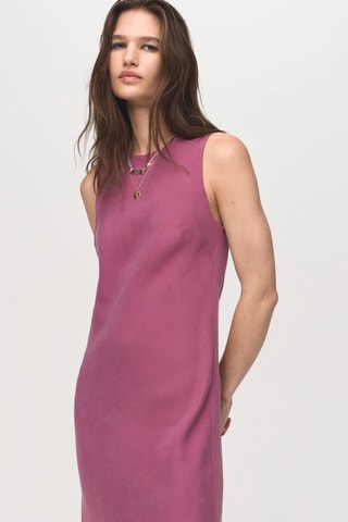 Robe longue modal - Rose