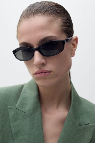 Blazer costume lin - Vert forêt