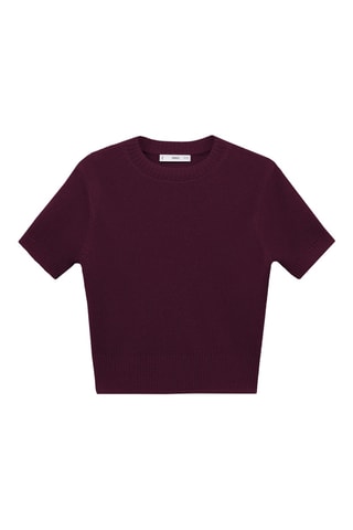 Pull court à manches courtes - Bordeaux