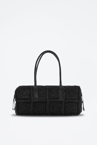 Sac porté épaule crochet - Noir