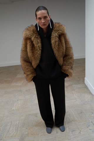 Jogging coutures - Marron