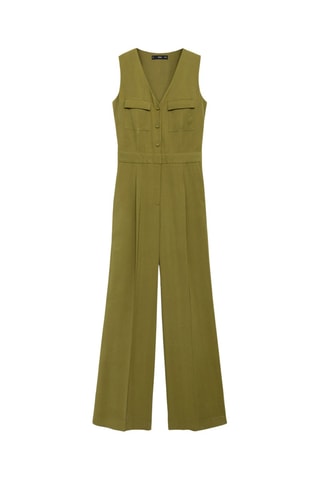 Combinaison à poches - Vert