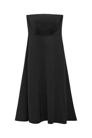 Robe longue bustier - Noir