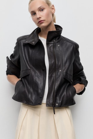 Jupe midi plissée - Ivoire