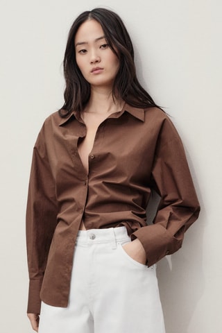 Bermuda denim bas effiloché - Blanc