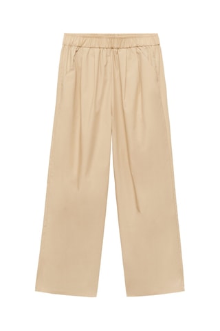 Pantalon droit 7/8 - Marron