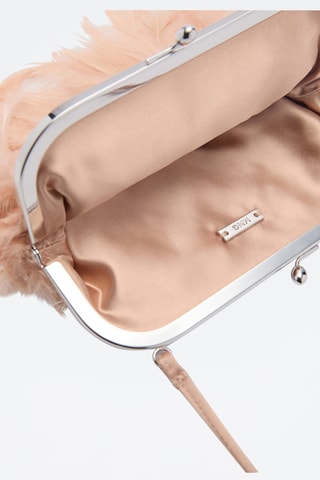 Sac plumes anse courte - Nude