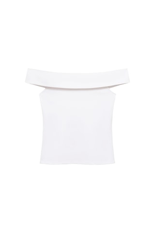 Top bustier - Blanc